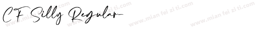 CF Silly Regular字体转换